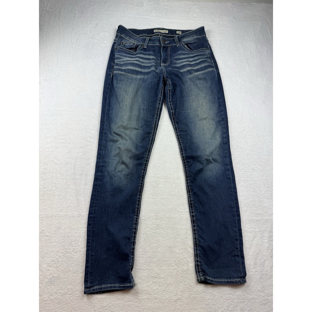 BKE Buckle Jeans Women's 29x31.5 Harper Skinny Mid Rise Stretch Denim